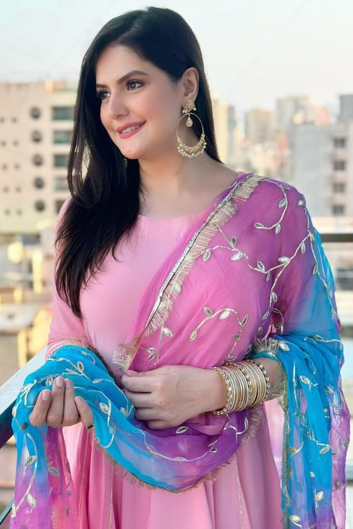 Premium Pink Cotton Kurta Set for Women