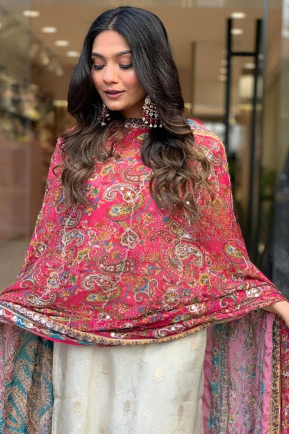 Premium Color Printed Cotton Kurta Set For Women