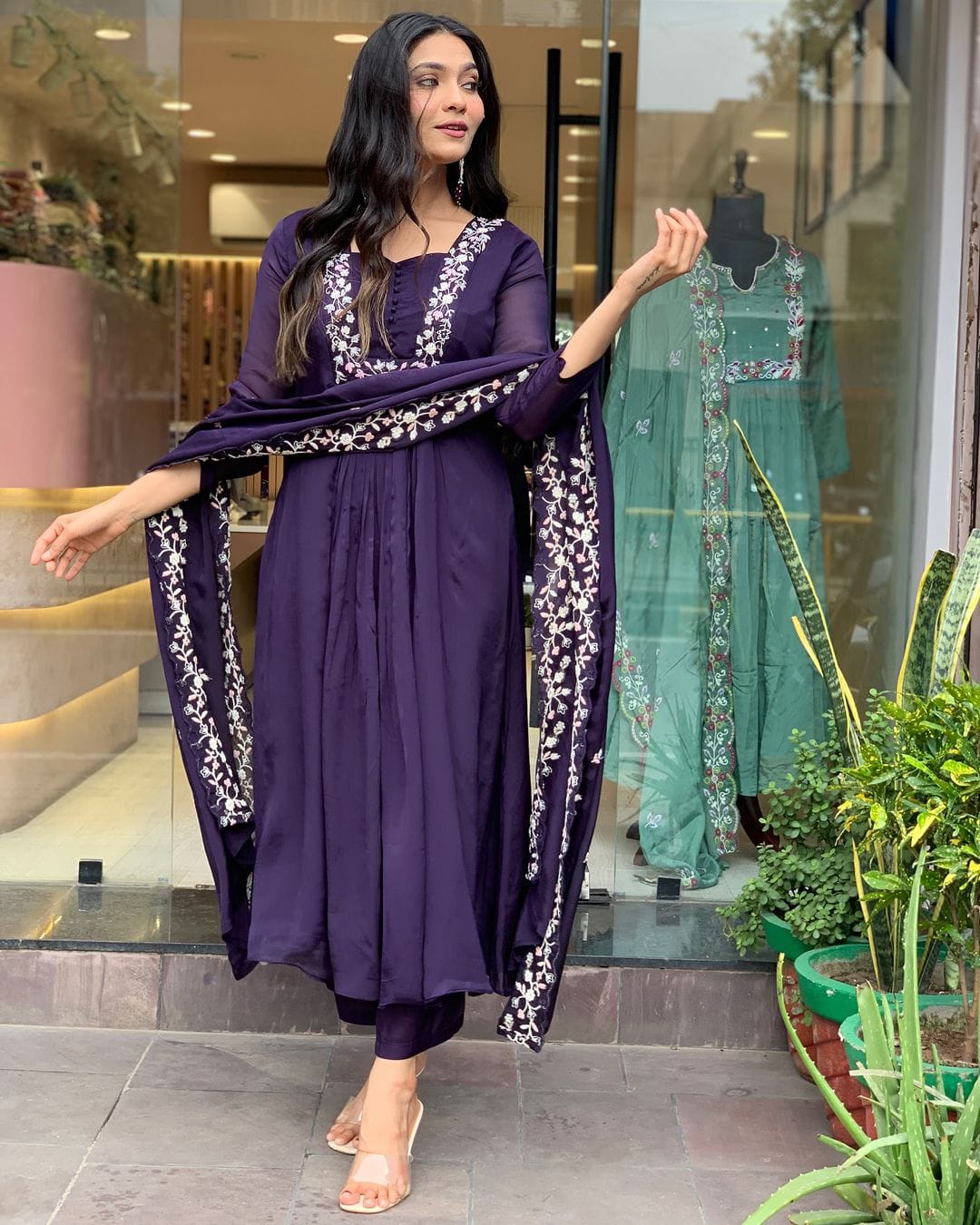 Cotton Straight Kurta Set for Women
