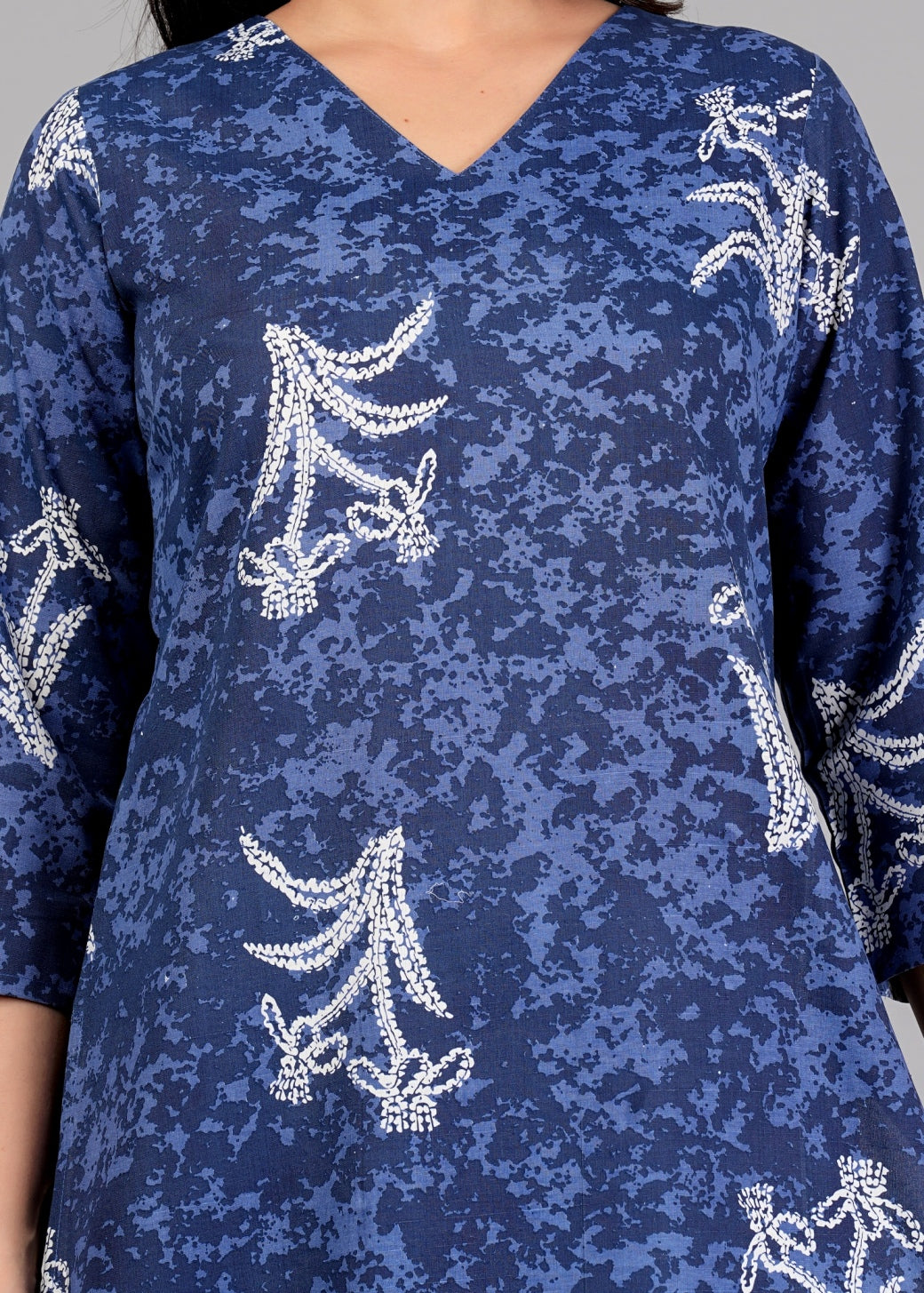 Women's Cotton Printed Straight Kurta for Woman